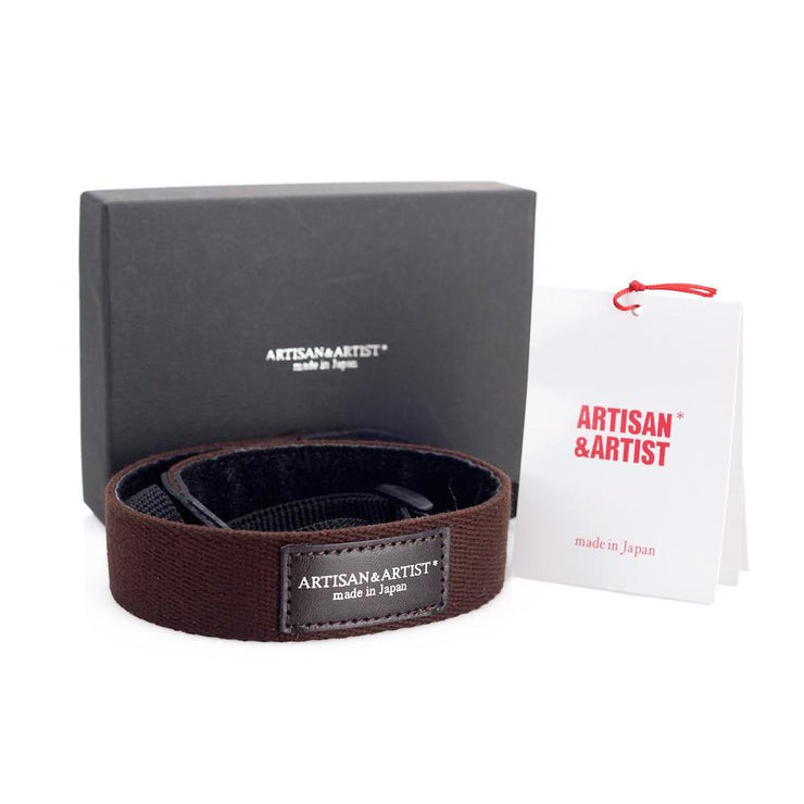 Artisan & Artist* ACAM 104 Acrylic Strap - Brown