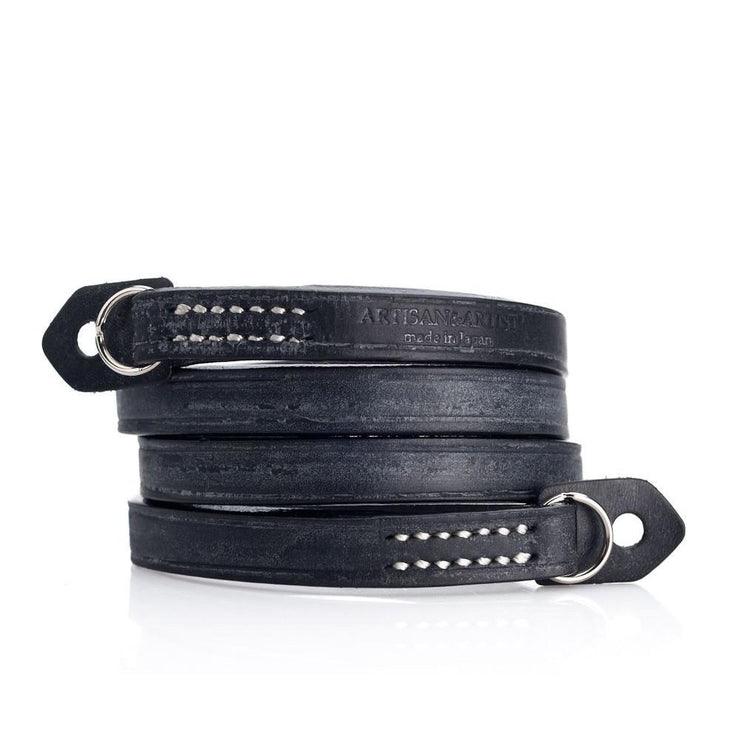 Artisan & Artist* ACAM 200 Leather Strap - Black