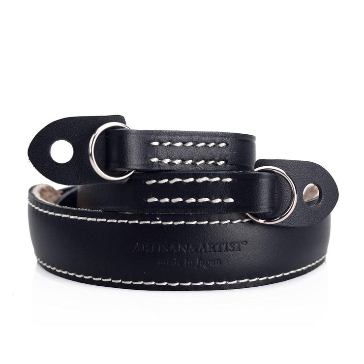 Artisan & Artist* ACAM 250 Leather Strap - Black