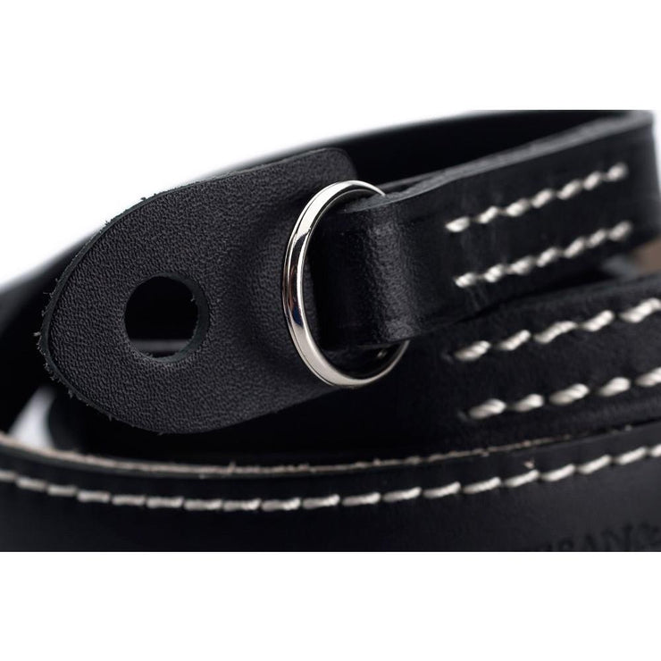Artisan & Artist* ACAM 252 Leather Strap - Black