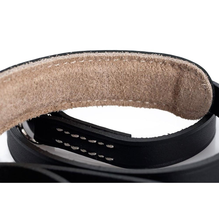 Artisan & Artist* ACAM 252 Leather Strap - Black