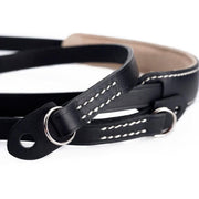 Artisan & Artist* ACAM 252 Leather Strap - Black