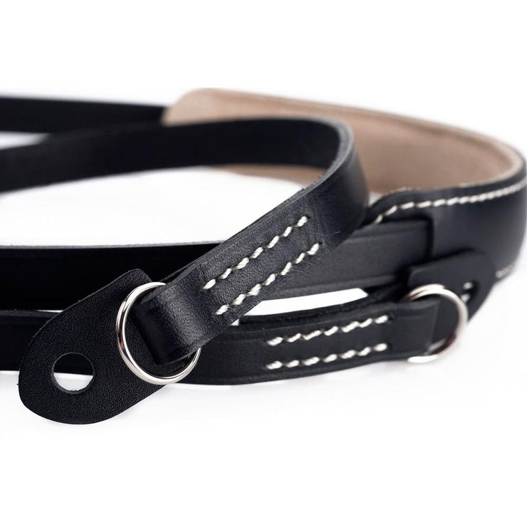 Artisan & Artist* ACAM 252 Leather Strap - Black