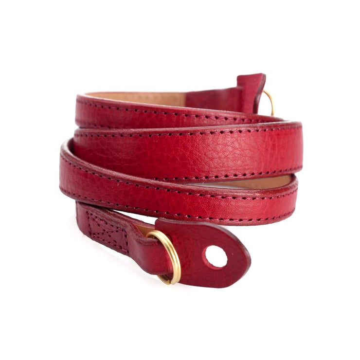 Artisan & Artist* ACAM 276 Leather Strap - Red