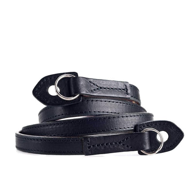 Artisan & Artist* ACAM 280 Leather Padded Strap-Black
