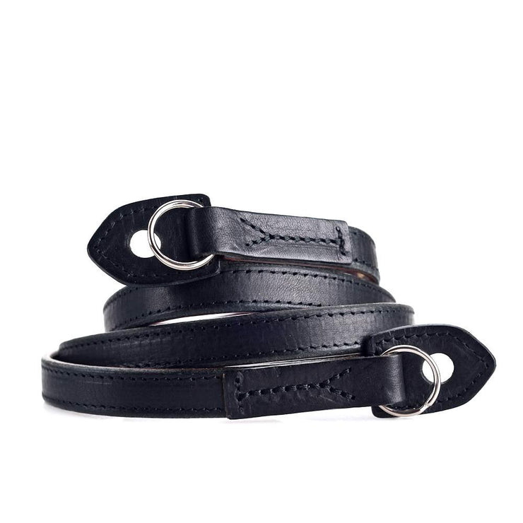 Artisan & Artist* ACAM 280 Leather Padded Strap-Black