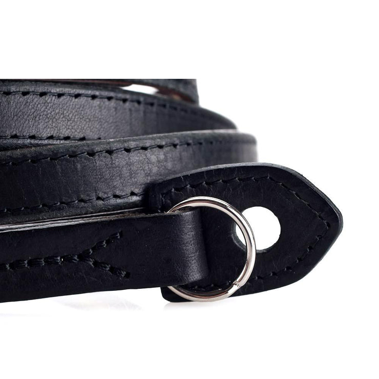 Artisan & Artist* ACAM 280 Leather Padded Strap-Black