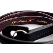 Artisan & Artist* ACAM 280 Leather Padded Strap-Black