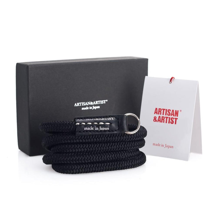 Artisan & Artist* ACAM 301 Silk Neck Strap - Black