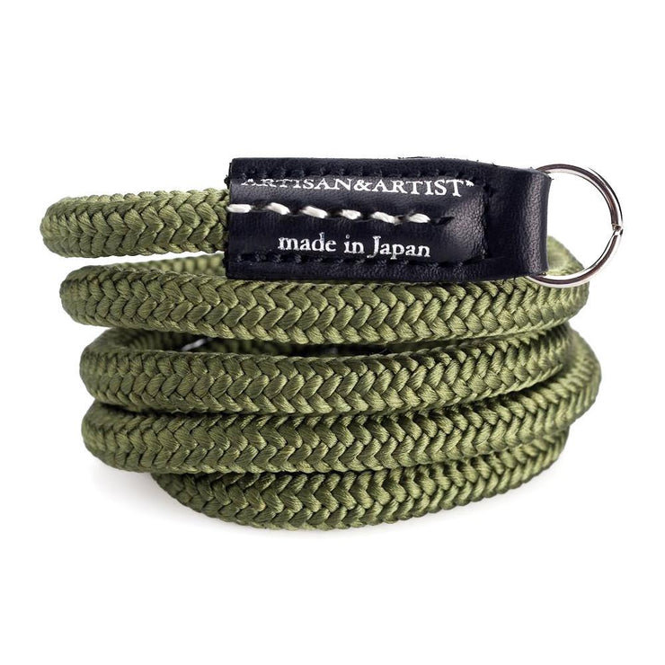 Artisan & Artist* ACAM 301 Silk Neck Strap - Khaki