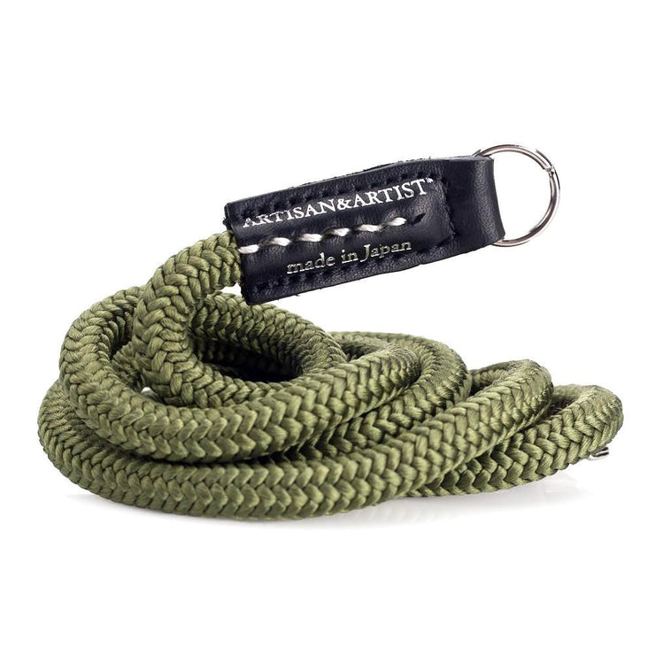Artisan & Artist* ACAM 301 Silk Neck Strap - Khaki