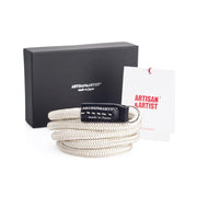 Artisan & Artist* ACAM 301 Silk Neck Strap - Silver