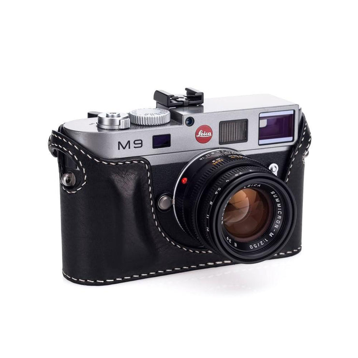 Arte di Mano M8/M9/M-E Half Case with Thumbs Up Cutout - Minerva Black
