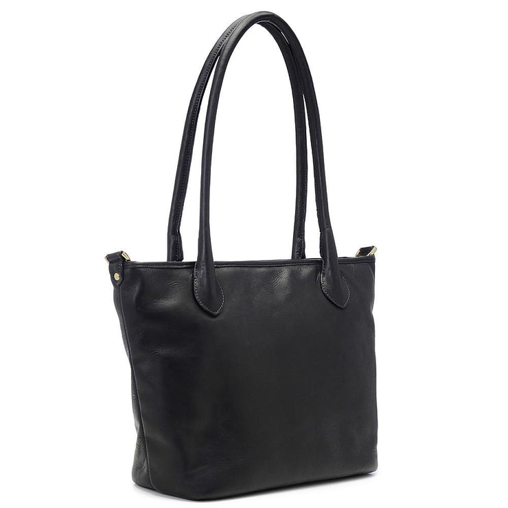 ONA Capri - Leather Camera Tote Bag - Black