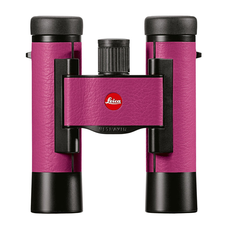 Leica Ultravid Colorline 10 x 25 Binocular - Cherry Pink