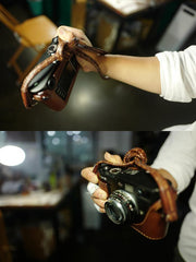 Arte di Mano Heritage Neck Strap - Barenia Tan