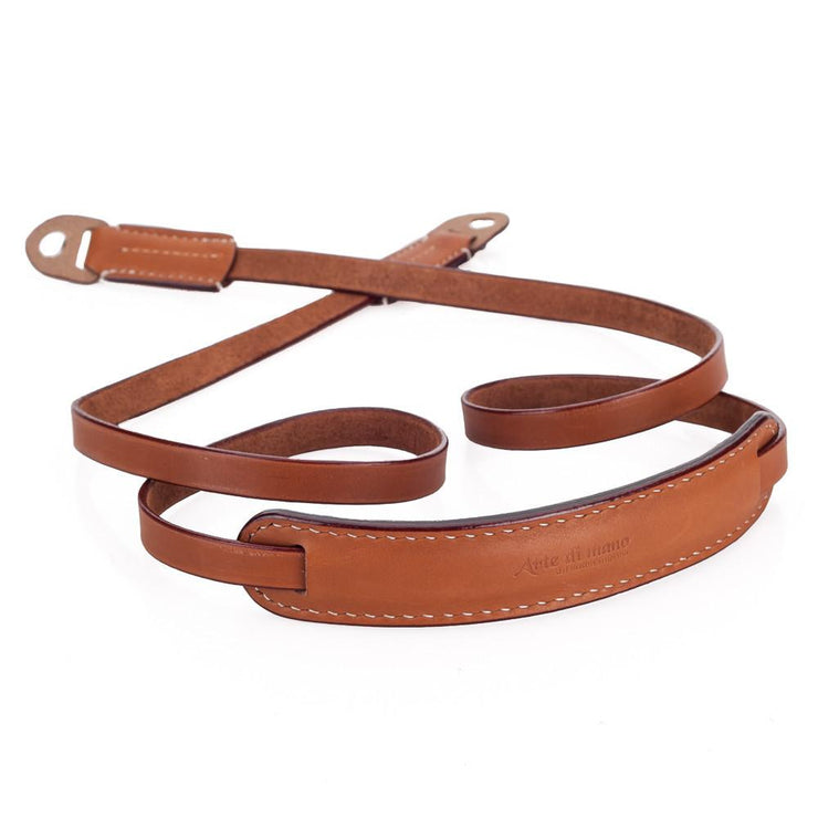 Arte di Mano Extra Long Classic Neck Strap - Barenia Tan