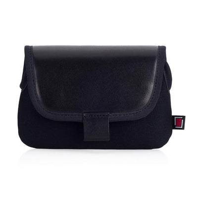 Artisan & Artist* ACAM 413X Neoprene/Leather Body Pouch