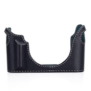 Arte di Mano Aventino Half Case for Leica M/M-P (Typ 240) - Minerva Black with White Stitching