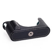Arte di Mano Aventino Half Case for Leica M/M-P (Typ 240) - Minerva Black with White Stitching