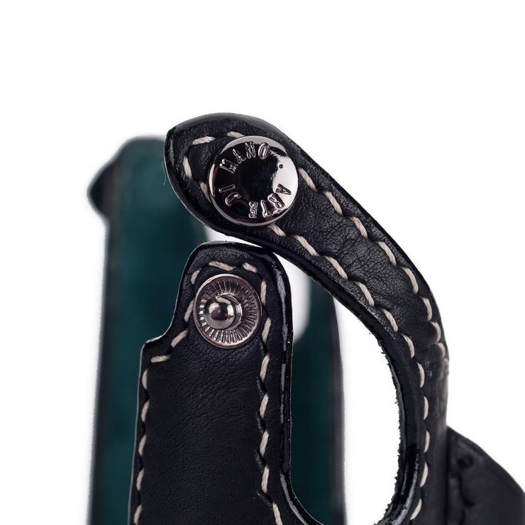 Arte di Mano Aventino Half Case for Leica M/M-P (Typ 240) - Minerva Black with White Stitching