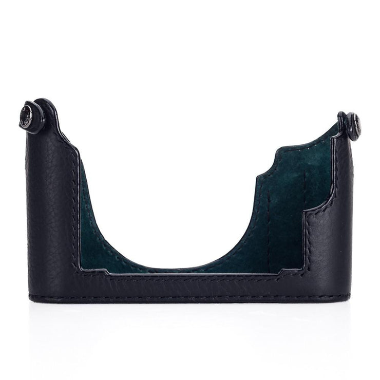 Arte di Mano Aventino Half Case for Leica M/M-P (Typ 240) - Minerva Black with Black Stitching