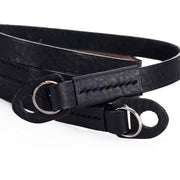 Arte di Mano Comodo Neck Strap - Minerva Black with Black Stitching