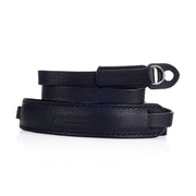 Arte di Mano Extra Long Classic Neck Strap - Minerva Black with Black Stitching