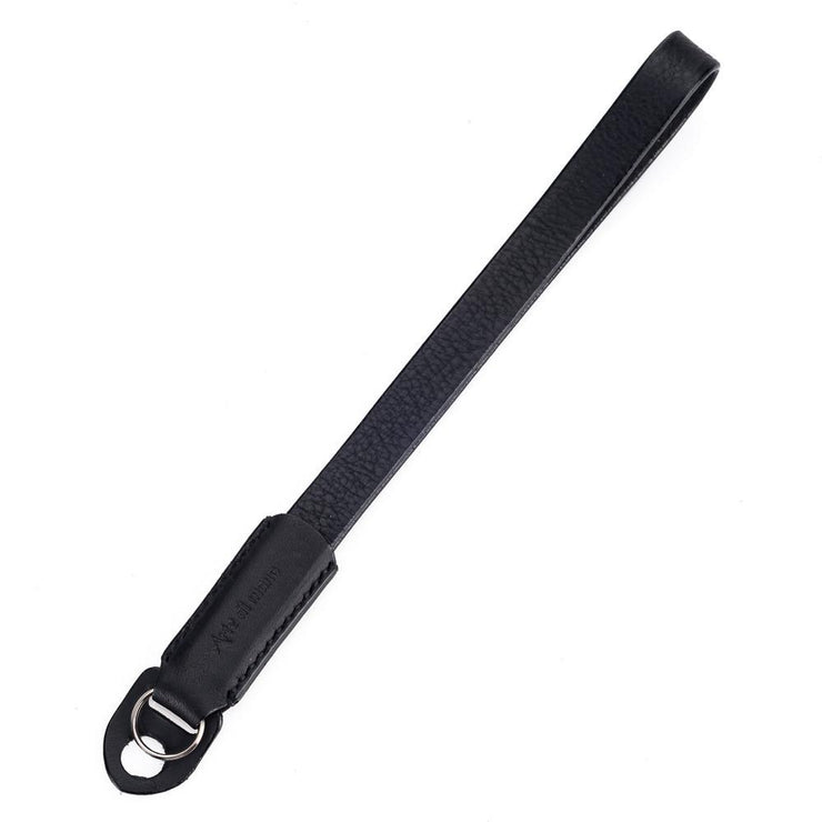 Arte di Mano Classic Hand Strap - Minerva Black with Black Stitching