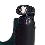 Arte di Mano Half Case for Leica X (Typ 107 & 113) - Minerva Black with Black Stitching