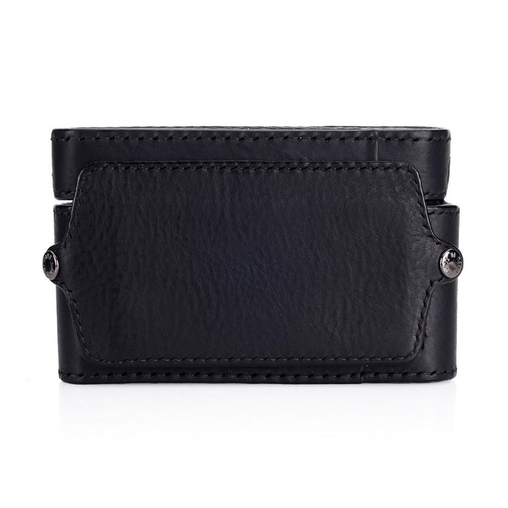 Arte di Mano Half Case + Semi Cover + Lens Cover for the Leica T (Typ 701) in Minerva Black with Black Stitching