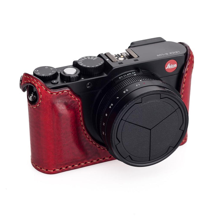 Arte di Mano Leica D-Lux (Typ 109) Half Case - Rally Bordo