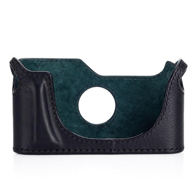 Arte di Mano Half Case for Leica M6/MP - Minerva Black with Black Stitching