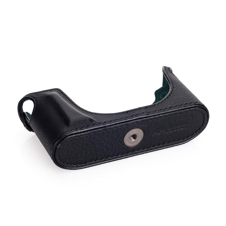 Arte di Mano Half Case for Leica M6/MP - Minerva Black with Black Stitching