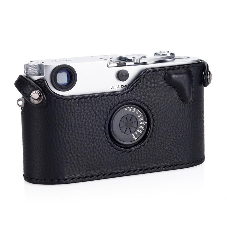Arte di Mano Half Case for Leica M6/MP - Minerva Black with Black Stitching