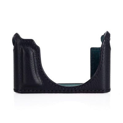 Arte di Mano Leica D-Lux (Typ 109) Half Case - Minerva Black with Black Stitching