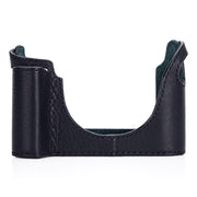 Arte di Mano Half Case for Leica M/M-P (Typ 240) with Multifunction Handgrip- Minerva Black with Black Stitching