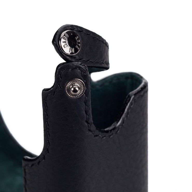 Arte di Mano Half Case for Leica M/M-P (Typ 240) with Regular Handgrip - Minerva Black with Black Stitching