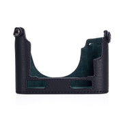 Arte di Mano Half Case for Leica M/M-P (Typ 240) with Multifunction Handgrip- Minerva Black with Black Stitching