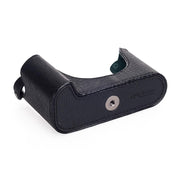 Arte di Mano Half Case for Leica M/M-P (Typ 240) with Multifunction Handgrip- Minerva Black with Black Stitching