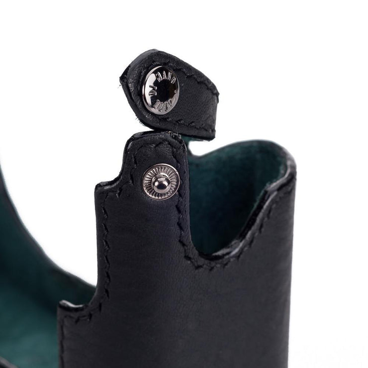 Arte di Mano Half Case for Leica M/M-P (Typ 240) with Multifunction Handgrip- Minerva Black with Black Stitching