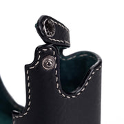 Arte di Mano Half Case for Leica M/M-P (Typ 240) with Multifunction Handgrip- Minerva Black with White Stitching