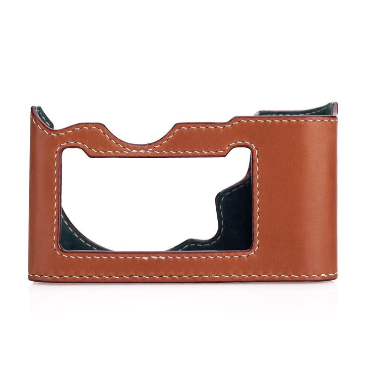 Arte di Mano Half Case for Leica SL (Typ 601) with Battery Access Door - Barenia Tan