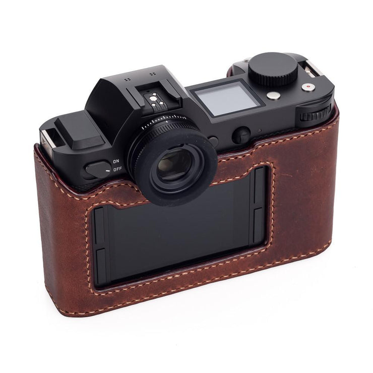Arte di Mano Half Case for Leica SL (Typ 601) with Battery Access Door - Rally Volpe