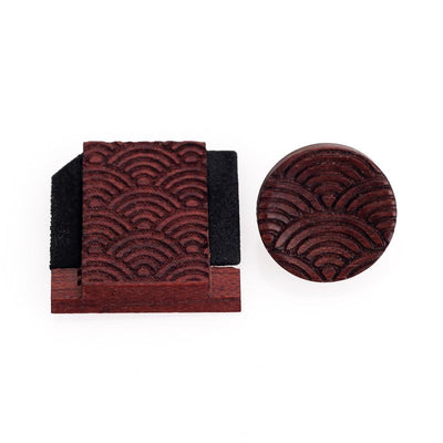 Artisan Obscura Empty Rainbow Set, Bloodwood, Large Concave