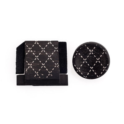 Artisan Obscura Argyle Set, Ebony, Large Concave