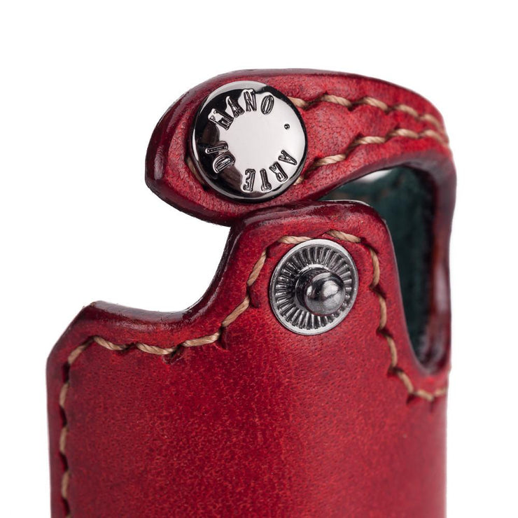 Arte di Mano Leica Q (Typ 116) Half Case with Battery Access Door - Rally Bordo