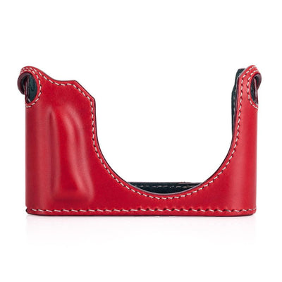 Arte di Mano Leica Q (Typ 116) Half Case with Battery Access Door - Buttero Red
