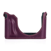 Arte di Mano Leica Q (Typ 116) Half Case with Battery Access Door - Buttero Purple