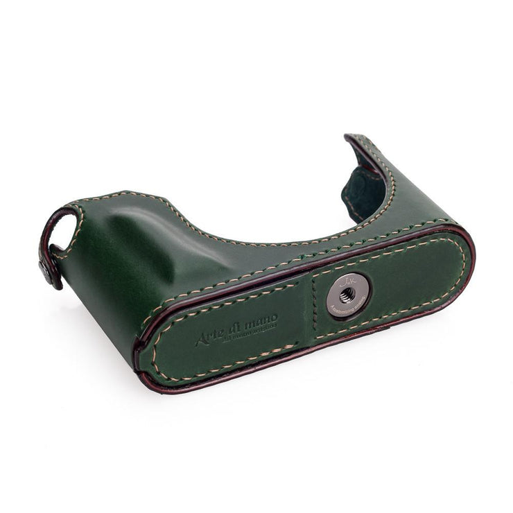 Arte di Mano Leica Q (Typ 116) Half Case with Battery Access Door - Buttero Emerald